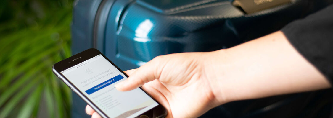 ZAREGISTRUJTE VÁŠ KUFR PROXIS