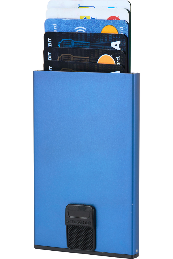 Samsonite Alu Fit 201 - Slide-up Case  True Blue