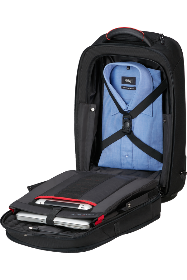 Samsonite Pro-DLX 6 Laptop Backpack with Wheels  17.3inch Černá Samsonite Pro-DLX 6 Laptop Backpack with Wheels  17.3inch Černá