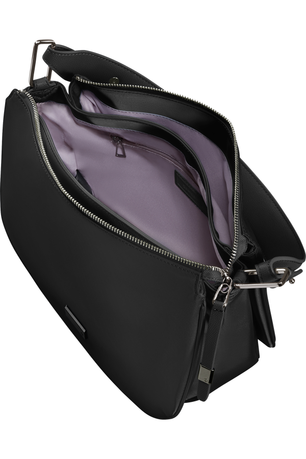 Samsonite Be-Her Hobo Bag Round 3 Compartments  Čern&aacute;