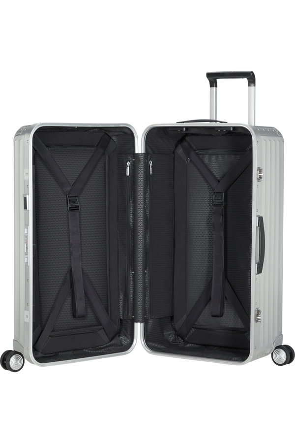 Samsonite Lite-Box Alu Trunk 74cm  Hl&iacute;n&iacute;kov&aacute; stř&iacute;brn&aacute;