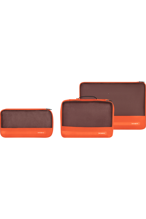 Samsonite Ta Revolution Set of 3 Packing Cubes  Oranžov&aacute;