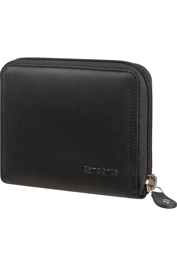 Samsonite Attack 2 Slg 323 - W ZIP AR+8CC+HFL+C  Černá