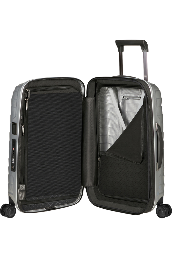 Samsonite Proxis Spinner Expandable Length 35cm 55cm  Stříbrná