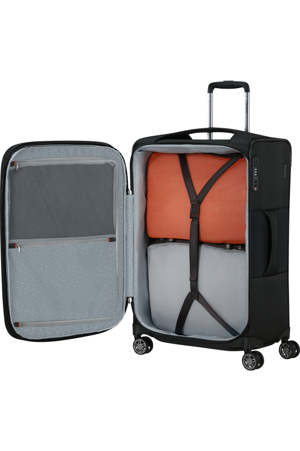 Samsonite Re-Lite Spinner Expandable 67cm  Černá