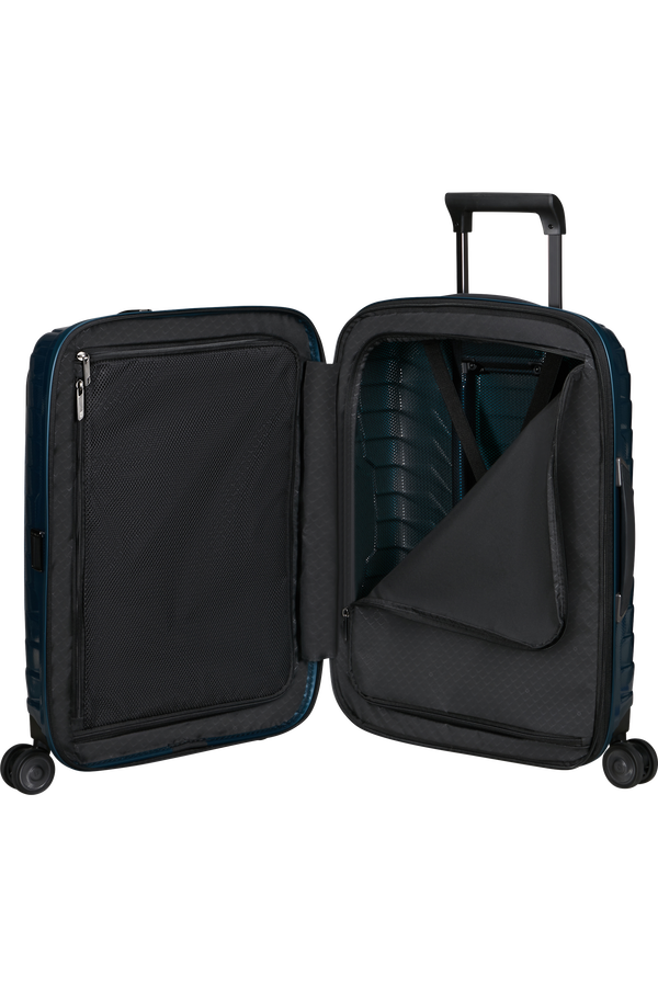 Samsonite Proxis Spinner Expandable Easy Access 55cm  Petrolejov&aacute; modr&aacute;