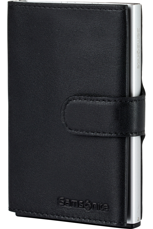 Samsonite Alu Fit 202 - Slide-up Wallet  Černá