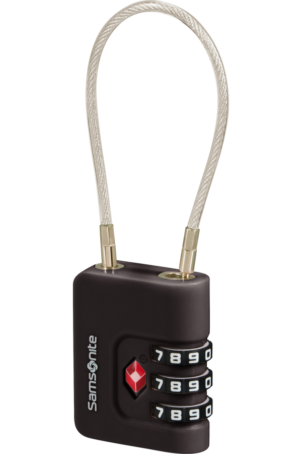 Samsonite Ta Revolution Cablelock 3 dial TSA  Čern&aacute;