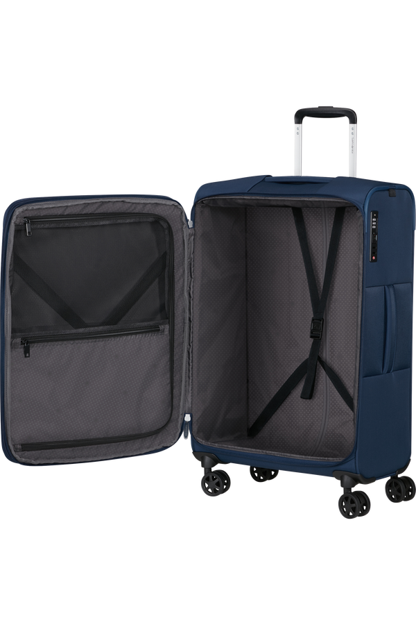 Samsonite GoTwist Spinner Exp 68cm  N&aacute;mořn&iacute; modr&aacute;