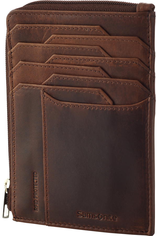 Samsonite Oleo Slg 727-All in One Wallet Zip  Tmavě hněd&aacute;