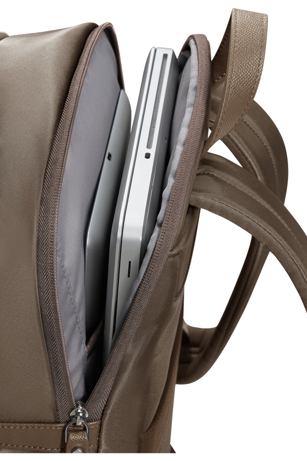 Samsonite Karissa Evo Slim Backpack 14.1'  Nut Brown