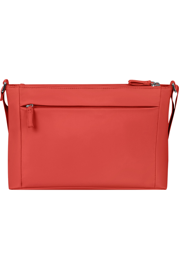 Samsonite Move 5.0 Horiz. Shoulder Bag + Flap  Korálová červená
