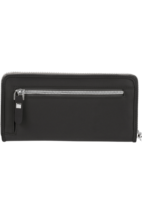 Samsonite Karissa Slg Wallet ZIP Around L  Černá Samsonite Karissa Slg Wallet ZIP Around L  Černá