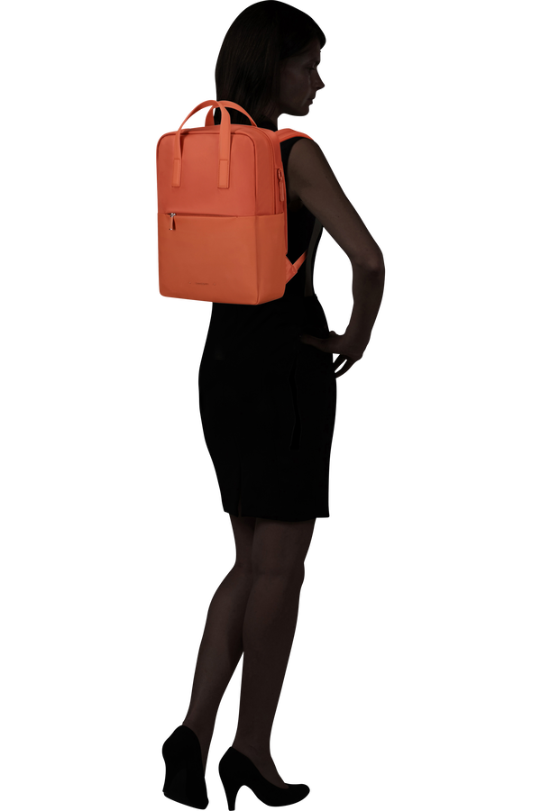 Samsonite 4Pack Laptop Backpack + Handles 14.1'  Červeno-oranžová Samsonite 4Pack Laptop Backpack + Handles 14.1'  Červeno-oranžová