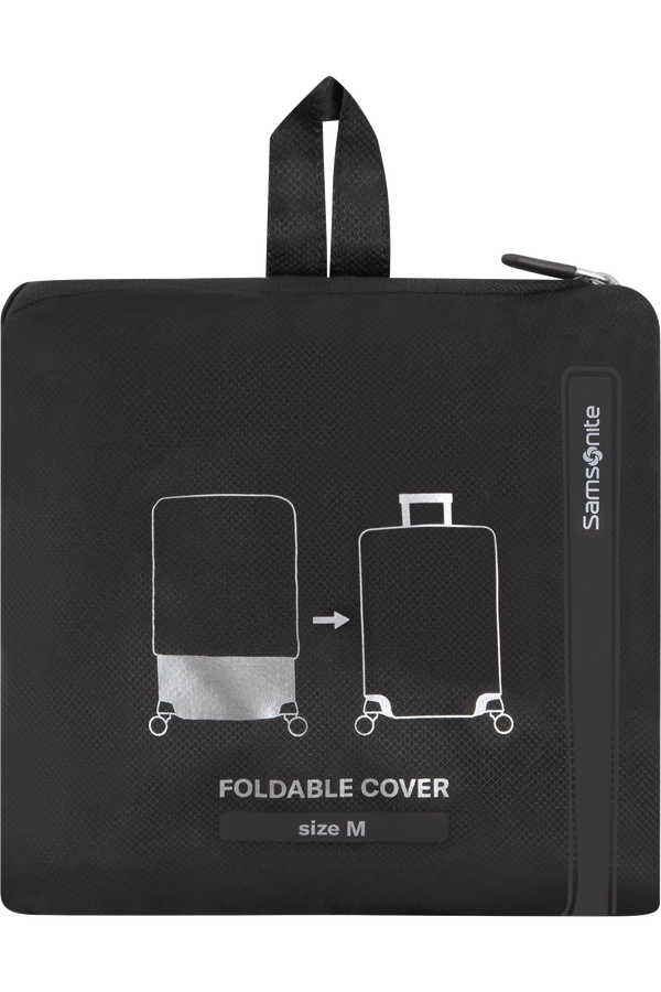 Samsonite Ta Revolution Foldable Luggage Cover M  Čern&aacute;