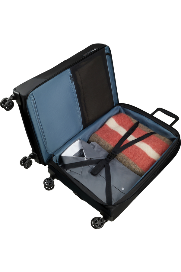 Samsonite Biz2go Trvl SPINNER DF EXP 66cm  Černá