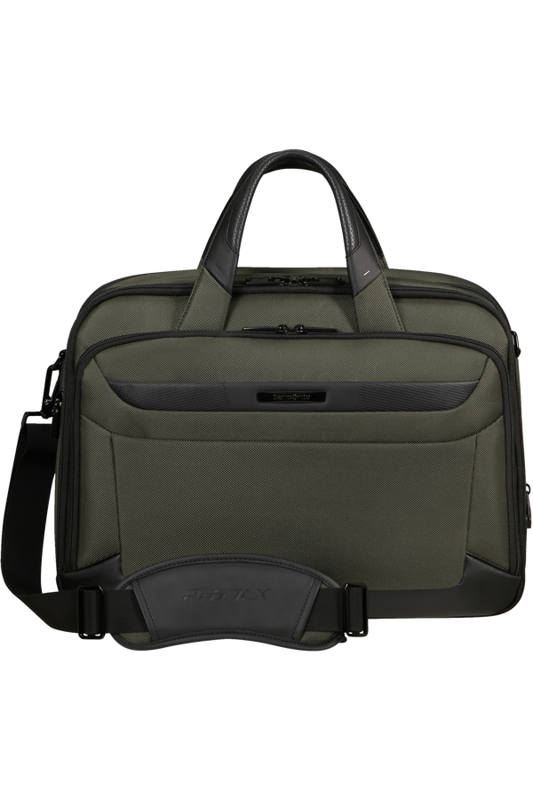 Samsonite Pro-Dlx 6 Bailhandle Expandable 15.6'  Zelená