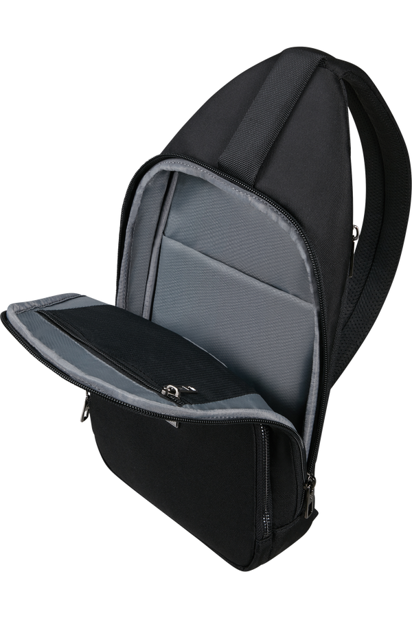 Samsonite Sacksquare Sling Bag M  Černá Samsonite Sacksquare Sling Bag M  Černá
