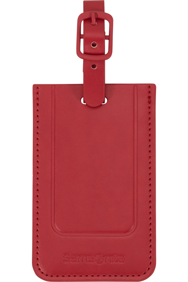 Samsonite Ta Revolution Rectangle Luggage Tag x2  Červená