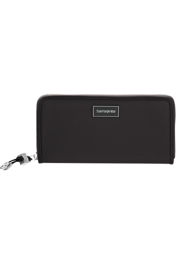 Samsonite Karissa Slg Wallet ZIP Around L  Černá