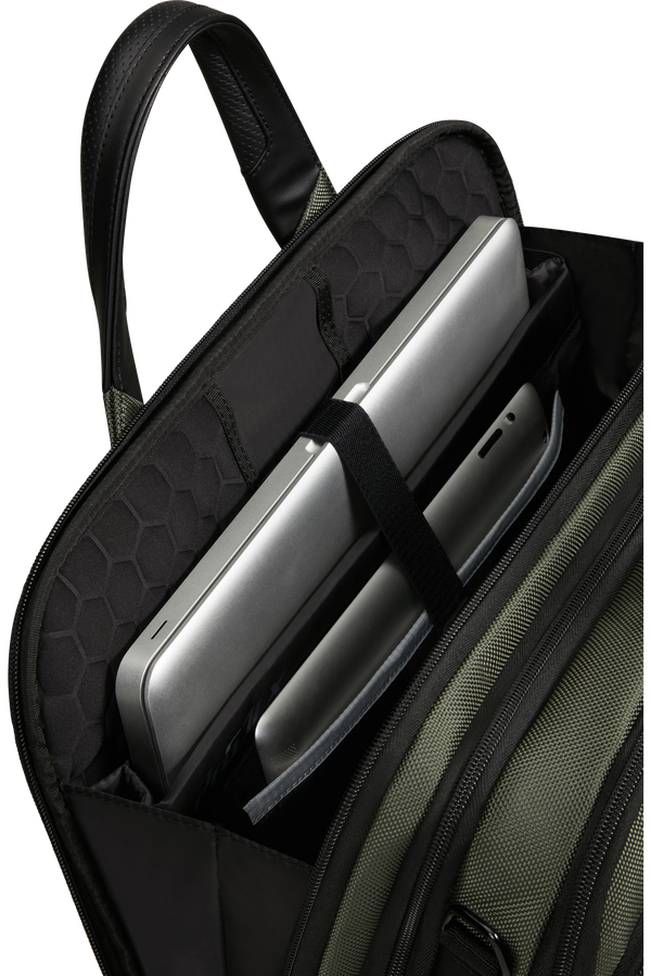 Samsonite Pro-Dlx 6 Bailhandle Expandable 15.6'  Zelená