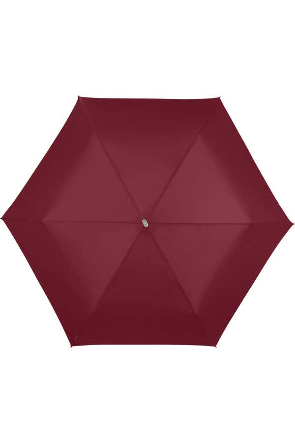 Samsonite Alu Drop S 3 Sect. Manual Flat  Bordov&aacute; červen&aacute;