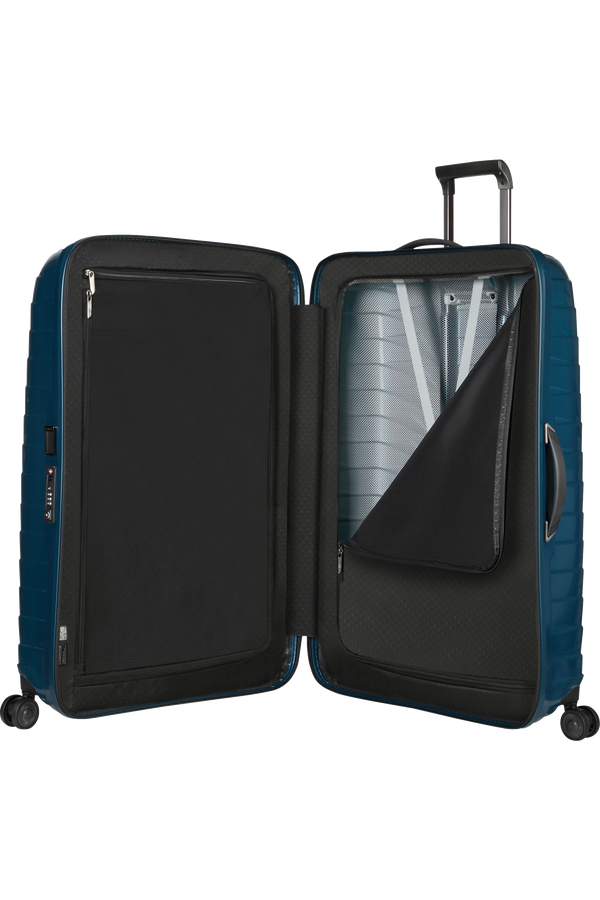 Samsonite Proxis Spinner 86cm Petrolejov&aacute; modr&aacute;