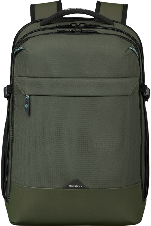 Samsonite Roadseeker Laptop Backpack Expandable L  Tmavě olivov&aacute; zelen&aacute;