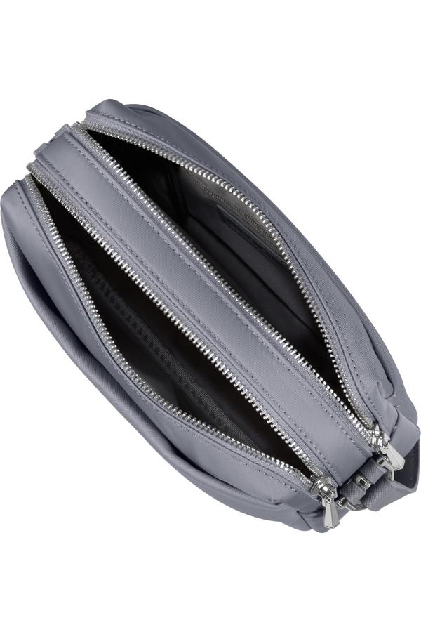 Samsonite Zalia 3.0 Shoulder Bag 2 Comp  Stříbrná šedá