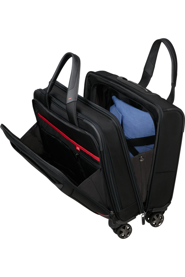Samsonite PRO-DLX 6 Spinner Tote 15.6 Black – interiér