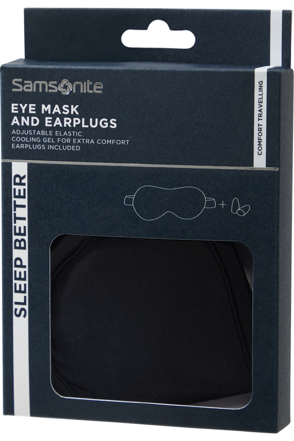 Samsonite Ta Revolution Eye Mask and Earplugs  Čern&aacute;
