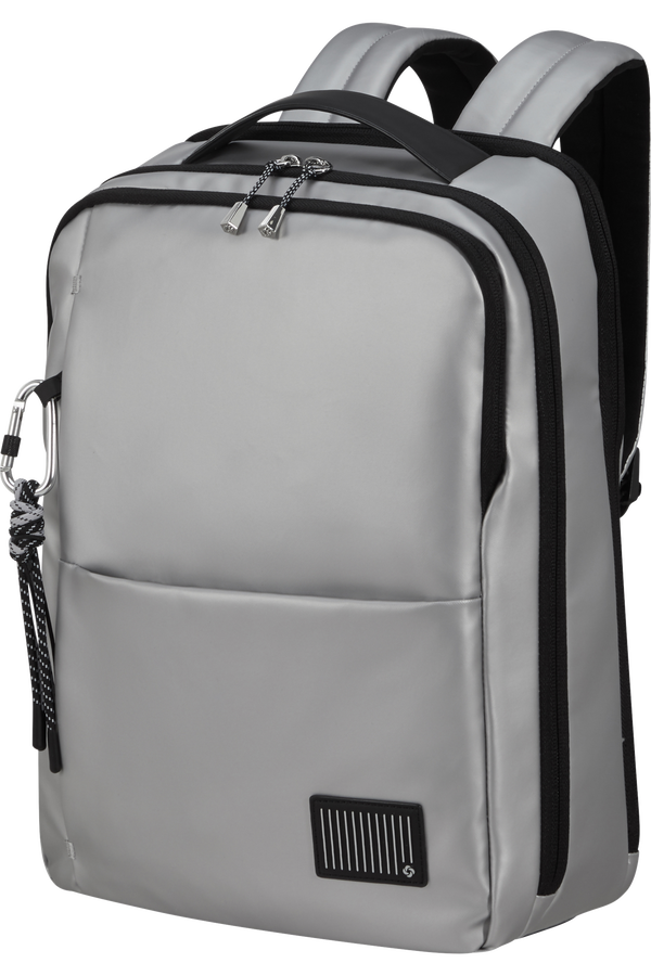 Samsonite Wander Last Backpack 14.1'  Metalická stříbrná