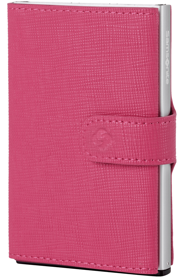 Samsonite Alu Fit 202 - Slide-up Wallet  Fuchsiová