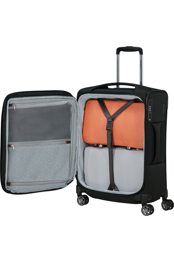 Samsonite Re-Lite Spinner Expandable 55cm  Černá