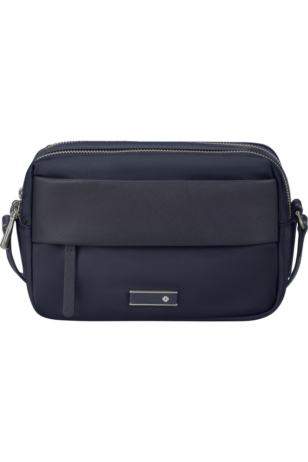 Samsonite Zalia 3.0 Shoulder Bag 2 Comp  Tmav&aacute; n&aacute;mořn&iacute; modr&aacute;