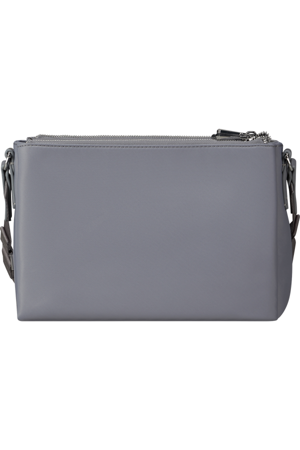 Samsonite Zalia 3.0 H.Shoulder Bag 3 Comp  Stříbrná šedá