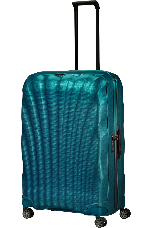 Samsonite C-Lite Spinner 81cm  Petrolejová modrá