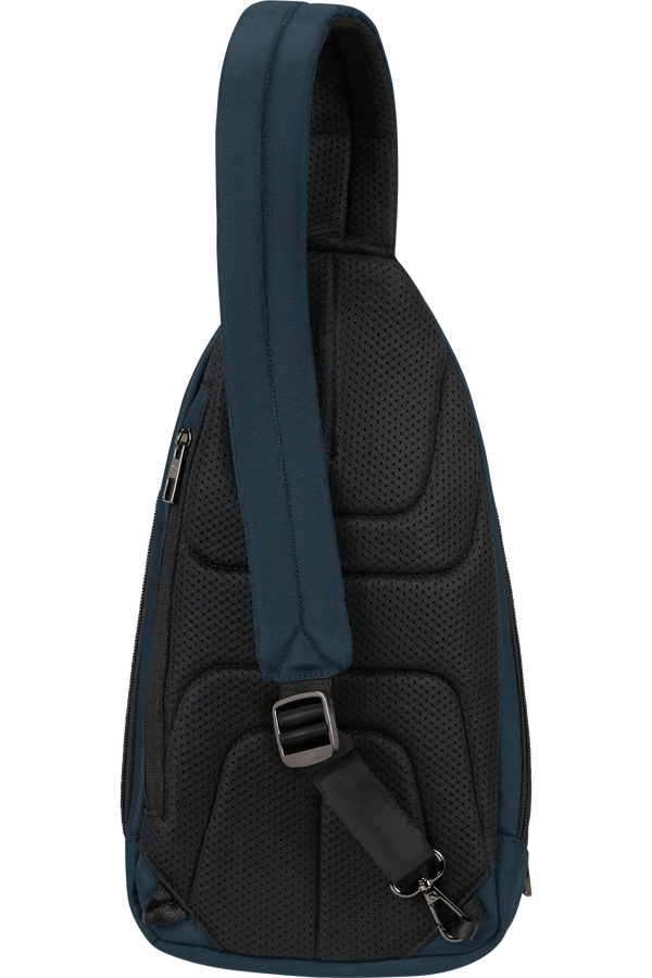 Samsonite Sacksquare Sling Bag M  Modrá