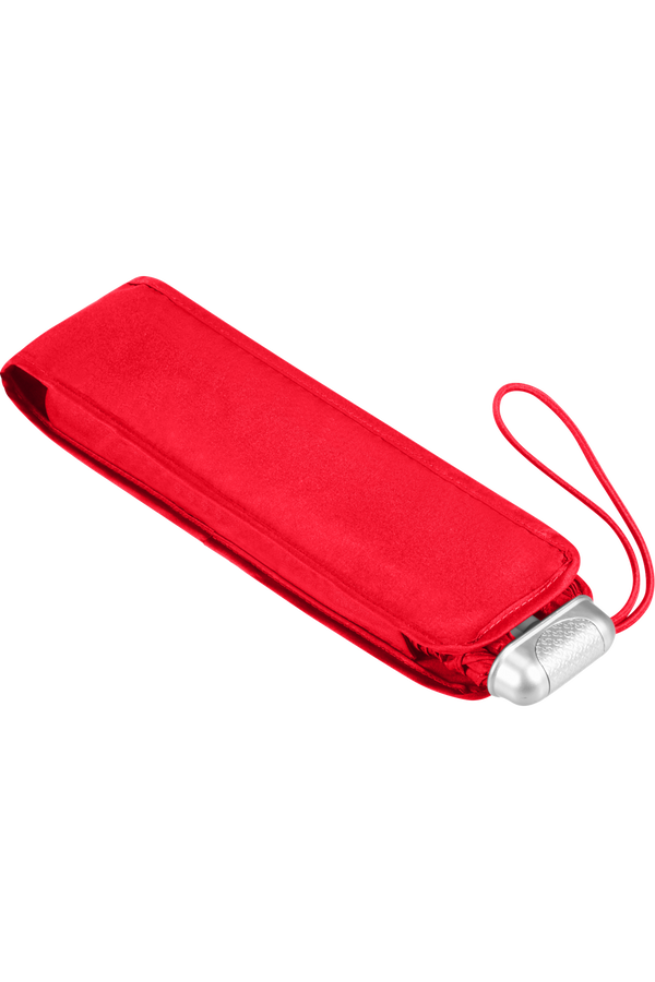 Samsonite Alu Drop S 3 Sect. Manual Flat  Syt&aacute; červen&aacute;