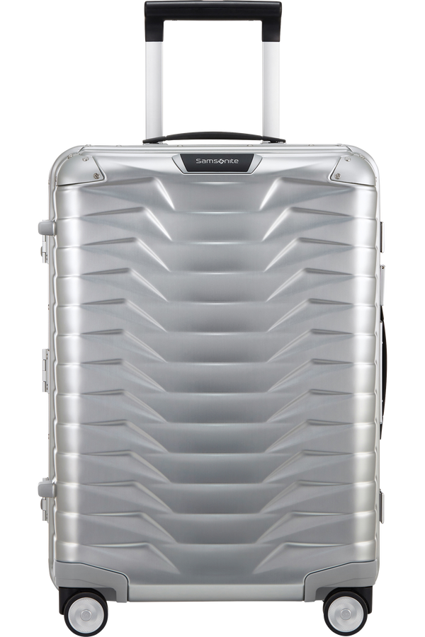 Samsonite Proxis Alu Spinner 55cm  Hlíníková stříbrná