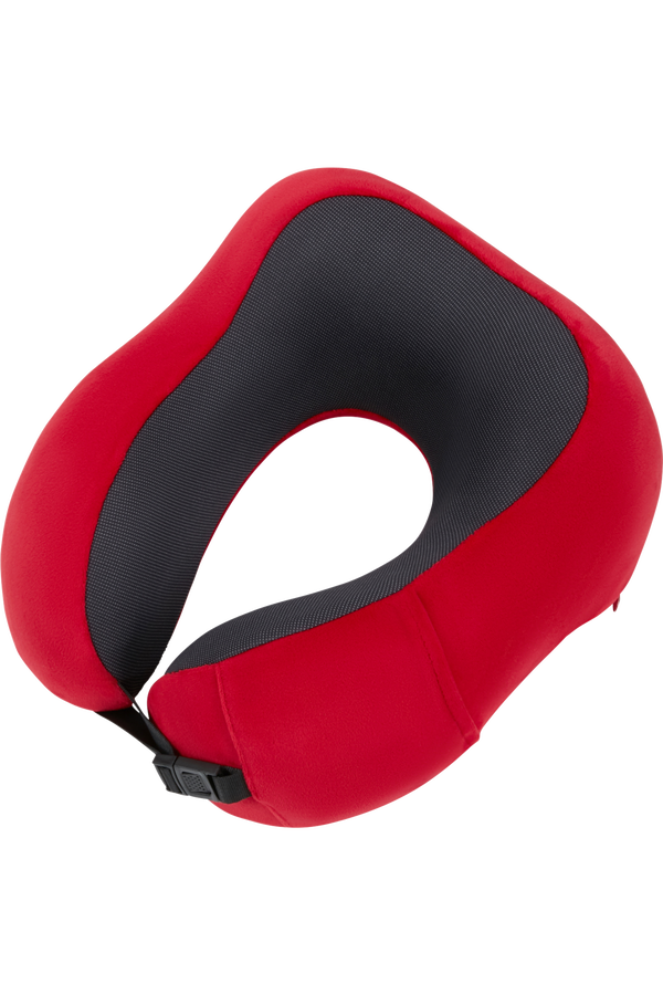 Samsonite Ta Revolution Ergonomic Memory Foam Pillow  Červená