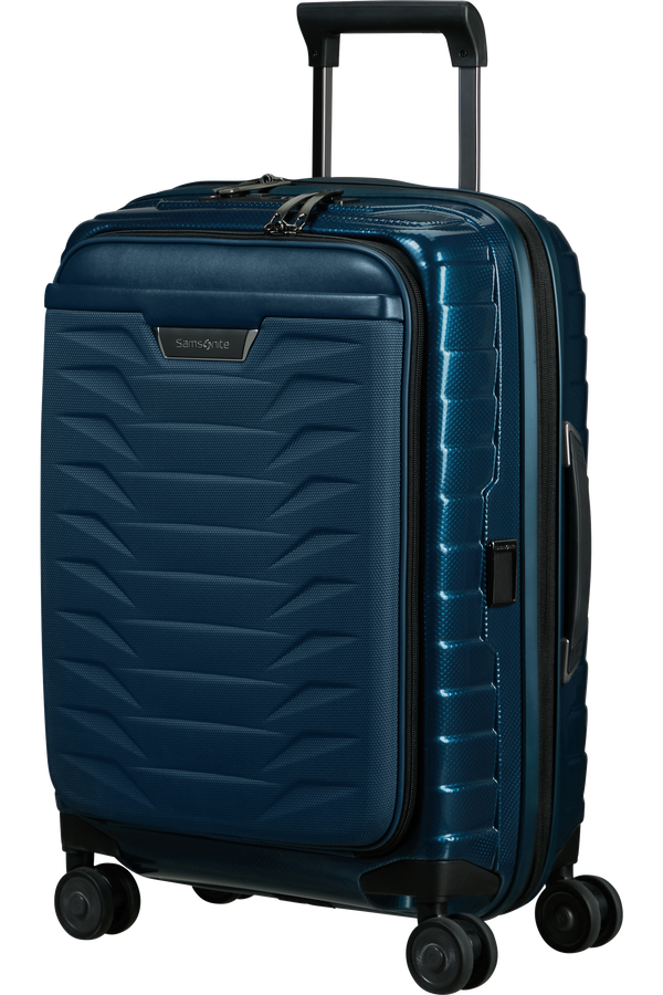 Samsonite Proxis Spinner Expandable Easy Access 55cm  Petrolejová modrá