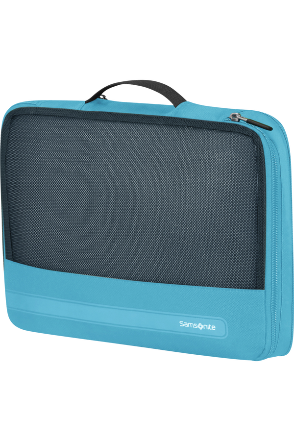 Samsonite Ta Revolution Set of 3 Packing Cubes  Syt&aacute; modr&aacute;