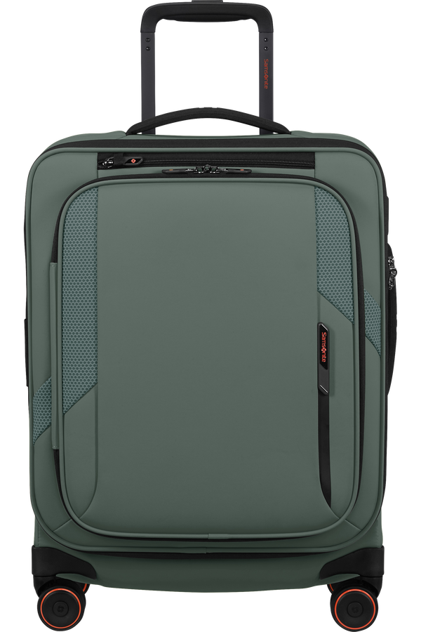 Samsonite Glazed Spinner Expandable 55cm  &Scaron;edo-zelen&aacute;