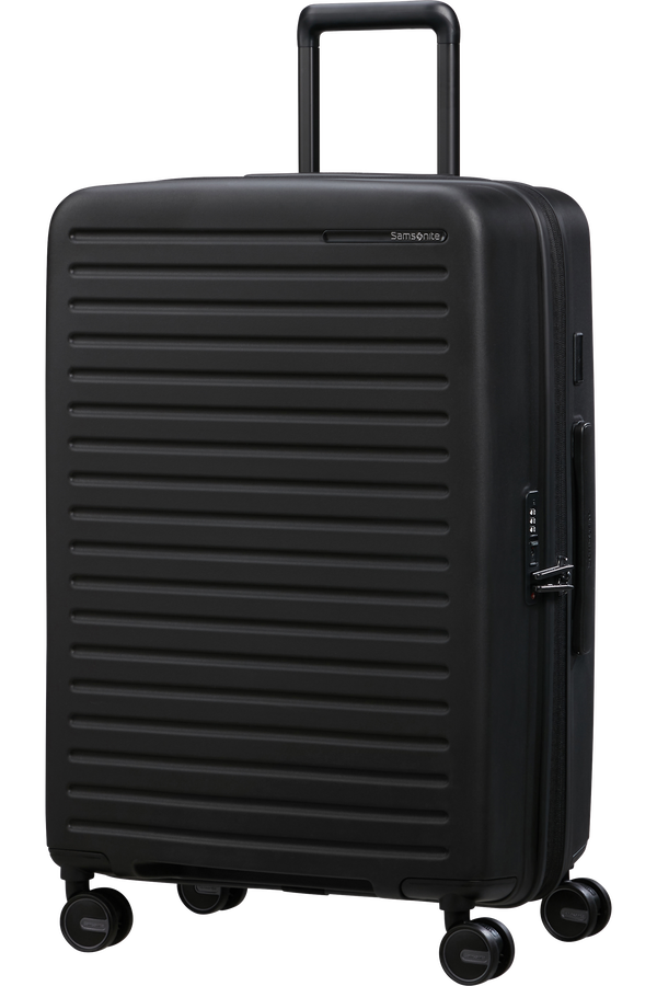 Samsonite Restackd Spinner Expandable 68cm  Černá