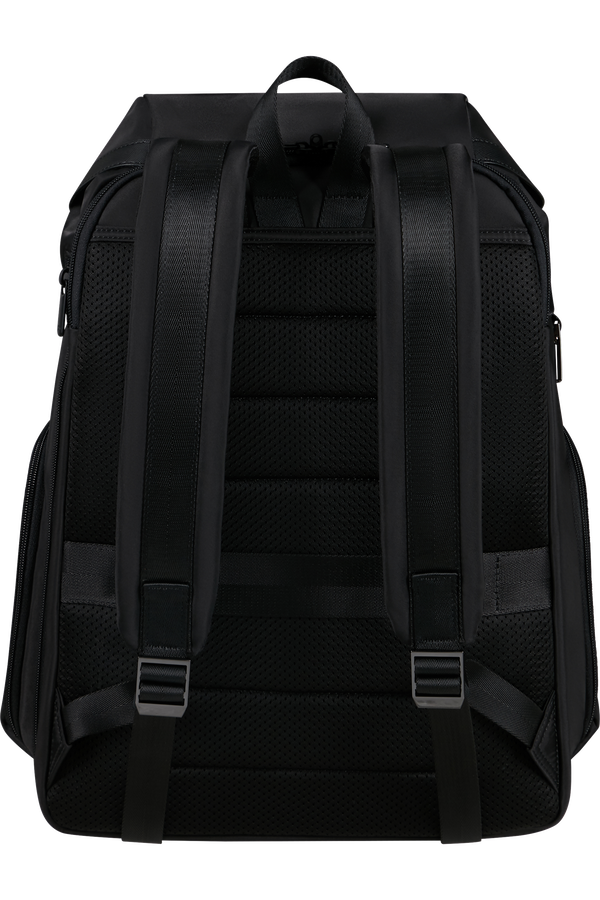Samsonite Relyon Backpack M 15.6'' with flap  Čern&aacute;