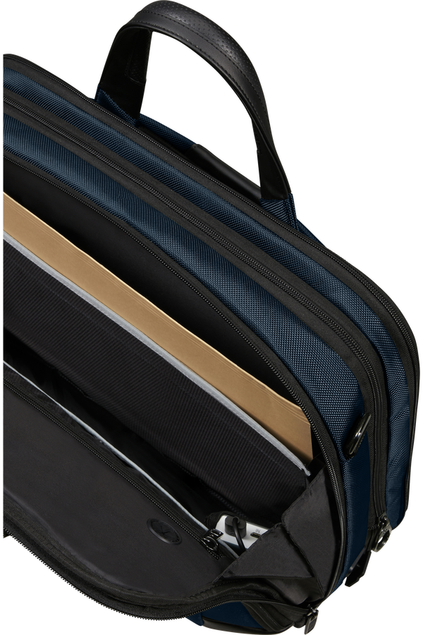Samsonite Pro-Dlx 6 Bailhandle Expandable 15.6'  Modrá