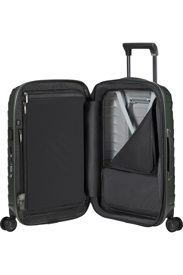 Samsonite Proxis Spinner Expandable Length 35cm 55cm Matt Climbing Ivy