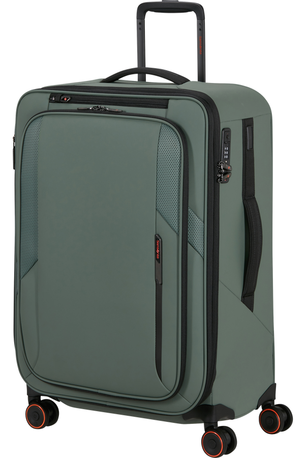 Samsonite Glazed Spinner Expandable 67cm  &Scaron;edo-zelen&aacute;