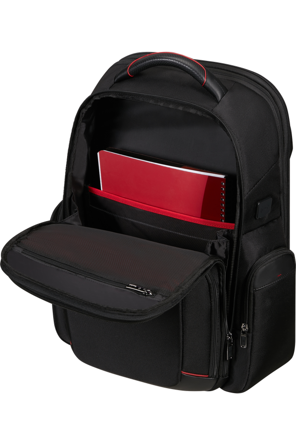 Samsonite Pro-Dlx 6 Backpack 3 Volume Expandable 17.3'  Čern&aacute;